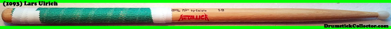 1093 Lars Ulrich - pristine unused, wrapped signature model Regal Tip drumstricks, Metallica